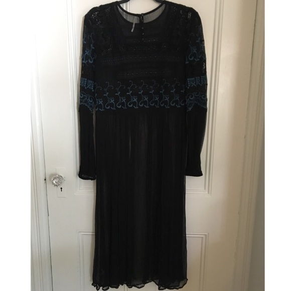 Free People Embroidered Maxi Top - Picture 6 of 7